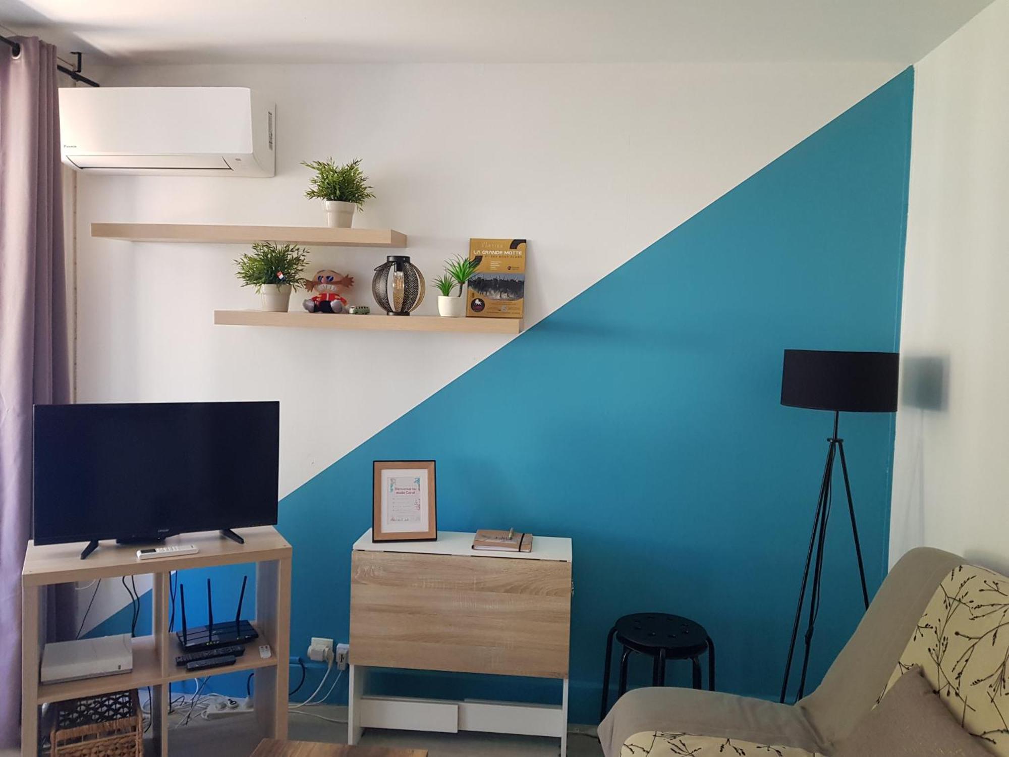 Corail Studio - 2Min Plage Centre Ville - Clim - Wifi - Parking Prive - Ideal Famille - La Grande Motte Kültér fotó